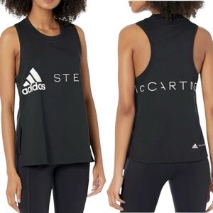 Adidas x Stella McCartney Logo Workout Tank Black size XS